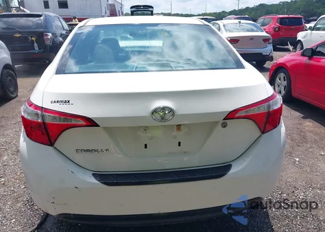 2016 Toyota Corolla L from USA, damaged, VIN 2T1BURHE4GC572528
